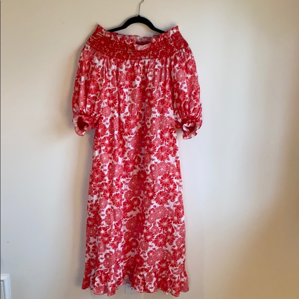 Lisa Marie Fernandez Red Poppy Dress